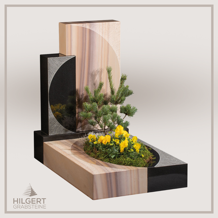 UR-GR-UA514 | Hilgert Grabsteine | Urnengrabstein aus Granit