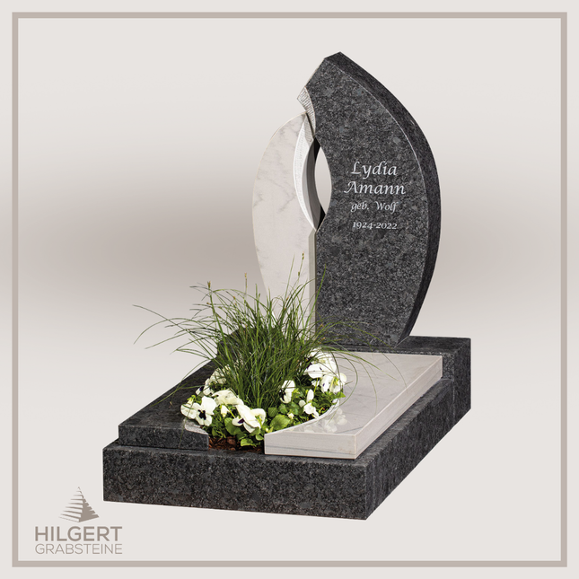 UR-GR-UA523-LA | Hilgert Grabsteine | Urnengrabstein aus Granit