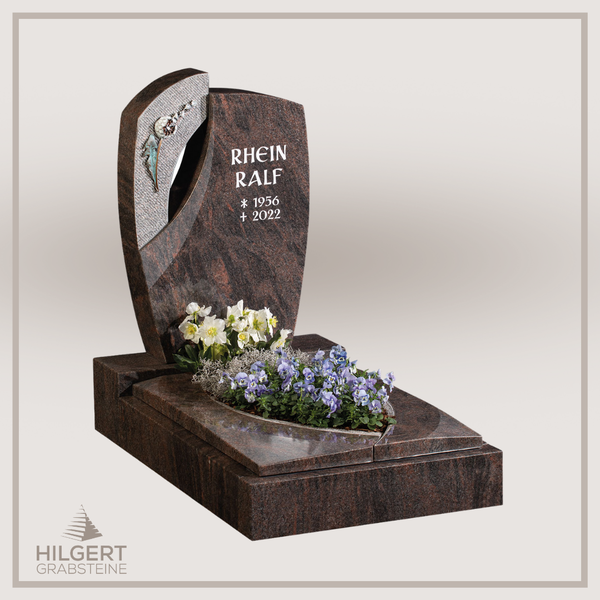 UR-GR-UA524 | Hilgert Grabsteine | Urnengrabstein aus Granit