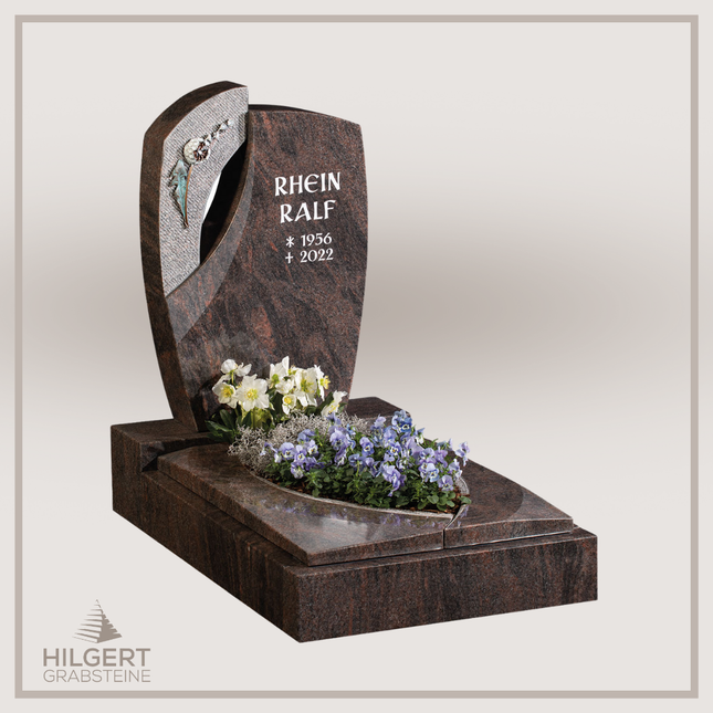 UR-GR-UA524 | Hilgert Grabsteine | Urnengrabstein aus Granit