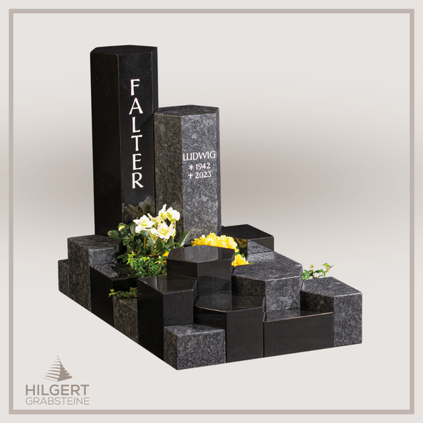 UR-GR-UA525 | Hilgert Grabsteine | Urnengrabstein aus Granit