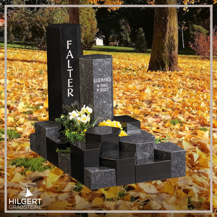 UR-GR-UA525 | Hilgert Grabsteine | Urnengrabstein aus Granit