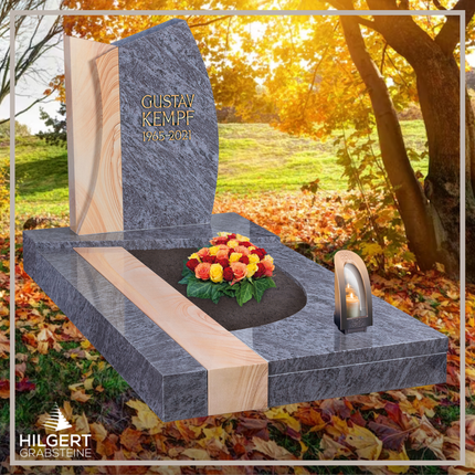 UR-HA-RG03 | Hilgert Grabsteine | Urnengrabstein aus Granit