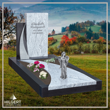 UR-HA-RG04 | Hilgert Grabsteine | Urnengrabstein aus Granit