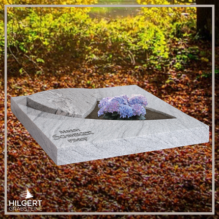 UR-HA-UR11 | Hilgert Grabsteine | Urnengrabstein aus Granit