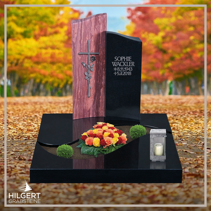 UR-HA-UR13 | Hilgert Grabsteine | Urnengrabstein aus Granit