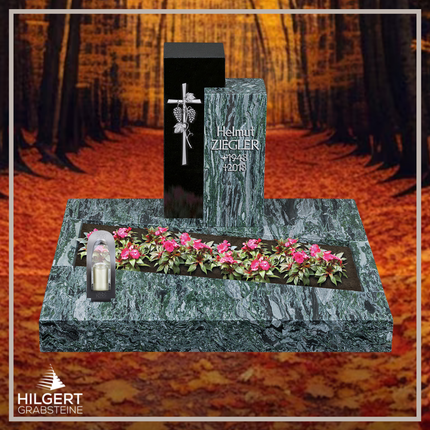 UR-HA-UR15 | Hilgert Grabsteine | Urnengrabstein aus Granit