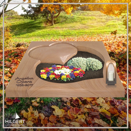 UR-HA-UR22 | Hilgert Grabsteine | Urnengrabstein aus Granit