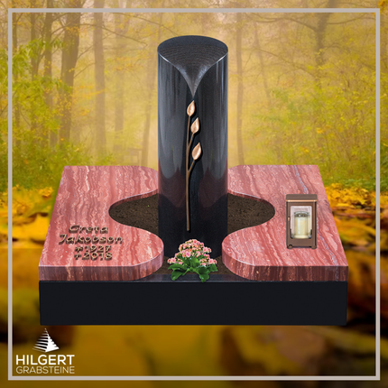 UR-HA-UR24 | Hilgert Grabsteine | Urnengrabstein aus Granit