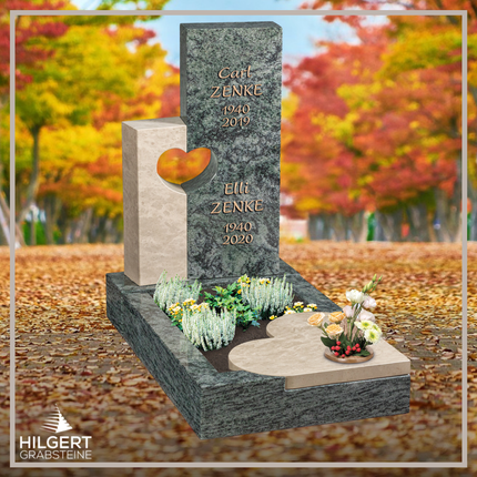 UR-HA-UR28 | Hilgert Grabsteine | Urnengrabstein aus Granit