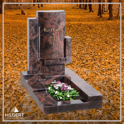 UR-HA-UR74 | Hilgert Grabsteine | Urnengrabstein aus Granit