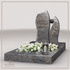 UR-LI-C150 | Hilgert Grabsteine | Urnengrabstein aus Granit