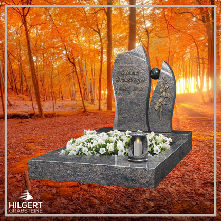 UR-LI-C150 | Hilgert Grabsteine | Urnengrabstein aus Granit