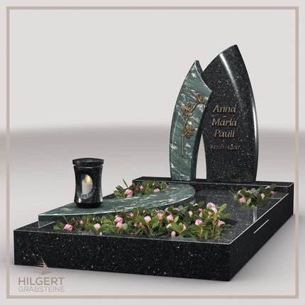 UR-LI-C151 | Hilgert Grabsteine | Urnengrabstein aus Granit