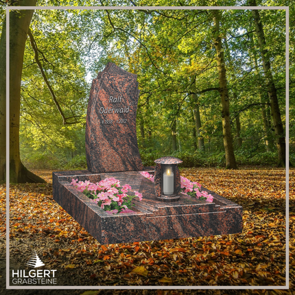 UR-LI-C154 | Hilgert Grabsteine | Urnengrabstein aus Granit