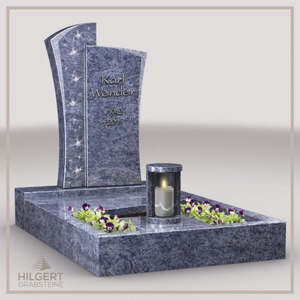 UR-LI-D186 | Hilgert Grabsteine | Urnengrabstein aus Granit