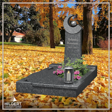 UR-LI-D203 | Hilgert Grabsteine | Urnengrabstein aus Granit