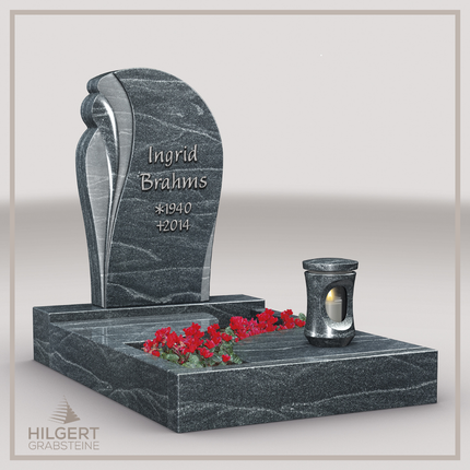 UR-LI-E100 | Hilgert Grabsteine | Urnengrabstein aus Granit