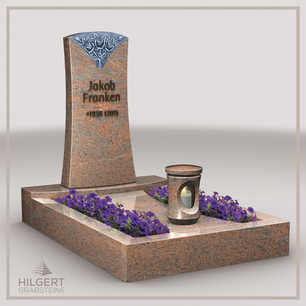 UR-LI-M016 | Hilgert Grabsteine | Urnengrabstein aus Granit