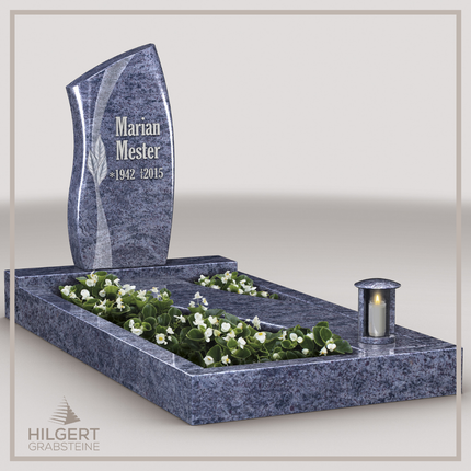 UR-LI-M039 | Hilgert Grabsteine | Urnengrabstein aus Granit