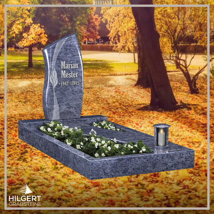 UR-LI-M039 | Hilgert Grabsteine | Urnengrabstein aus Granit
