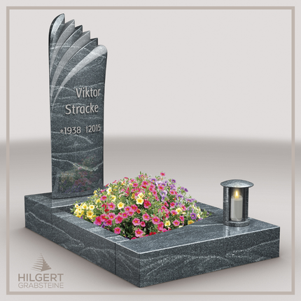 UR-LI-M040 | Hilgert Grabsteine | Urnengrabstein aus Granit