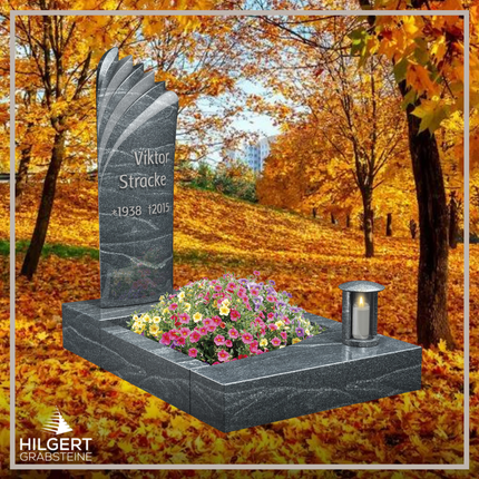UR-LI-M040 | Hilgert Grabsteine | Urnengrabstein aus Granit