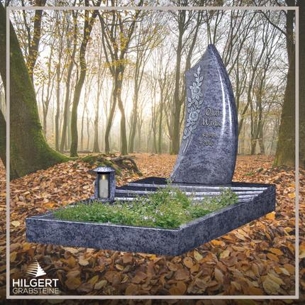 UR-LI-M041 | Hilgert Grabsteine | Urnengrabstein aus Granit
