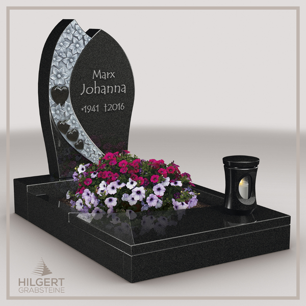 UR-LI-M044 | Hilgert Grabsteine | Urnengrabstein aus Granit
