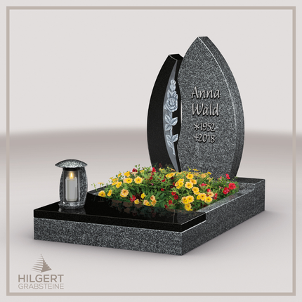UR-LI-M046 | Hilgert Grabsteine | Urnengrabstein aus Granit