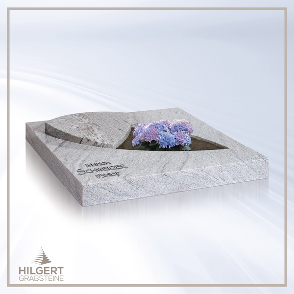 UR-HA-UR11 | Hilgert Grabsteine | Urnengrabstein aus Granit