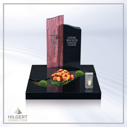 UR-HA-UR13 | Hilgert Grabsteine | Urnengrabstein aus Granit