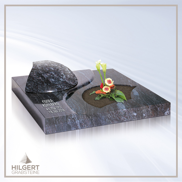 UR-HA-UR14 | Hilgert Grabsteine | Urnengrabstein aus Granit
