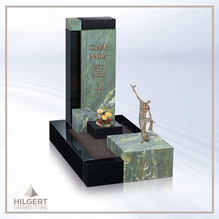 UR-HA-UR25 | Hilgert Grabsteine | Urnengrabstein aus Granit