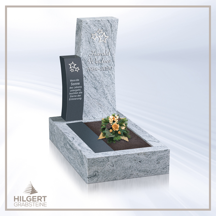 UR-HA-UR26 | Hilgert Grabsteine | Urnengrabstein aus Granit