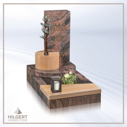 UR-HA-UR27 | Hilgert Grabsteine | Urnengrabstein aus Granit