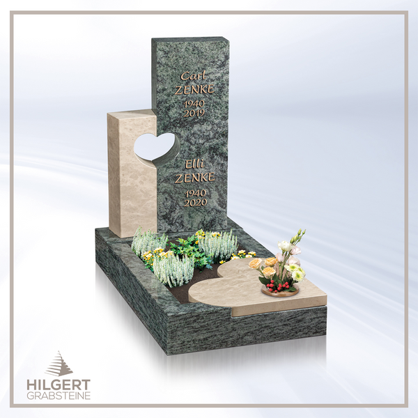UR-HA-UR28 | Hilgert Grabsteine | Urnengrabstein aus Granit