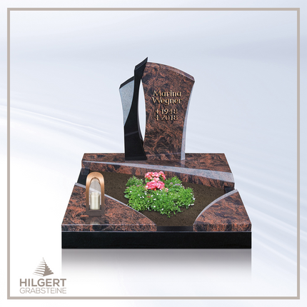 UR-HA-UR34 | Hilgert Grabsteine | Urnengrabstein aus Granit