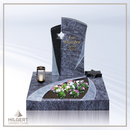 UR-HA-UR42 | Hilgert Grabsteine | Urnengrabstein aus Granit