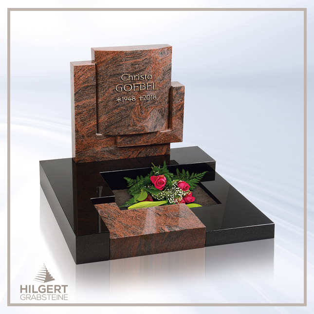 UR-HA-UR74 | Hilgert Grabsteine | Urnengrabstein aus Granit
