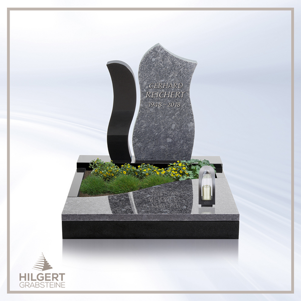 UR-HA-UR8 | Hilgert Grabsteine | Urnengrabstein aus Granit