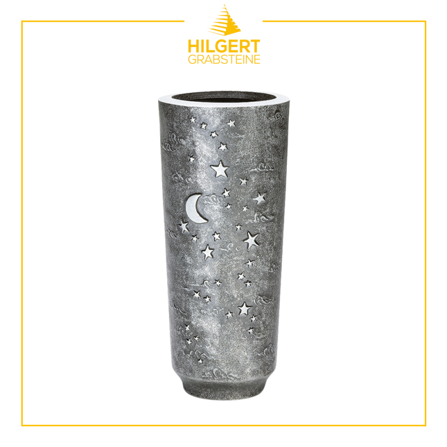 VA-ST-53097-alu | Grabvase | Hilgert Grabsteine