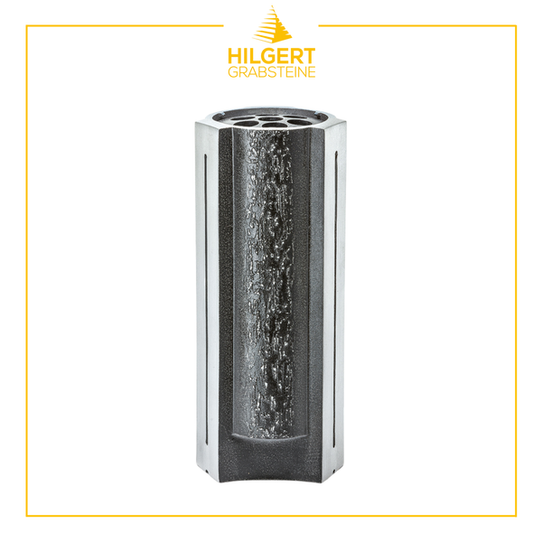 VA-ST-531132-alu-db-geb | Grabvase | Hilgert Grabsteine