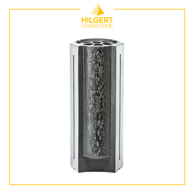 VA-ST-531132-alu-db-geb | Grabvase | Hilgert Grabsteine