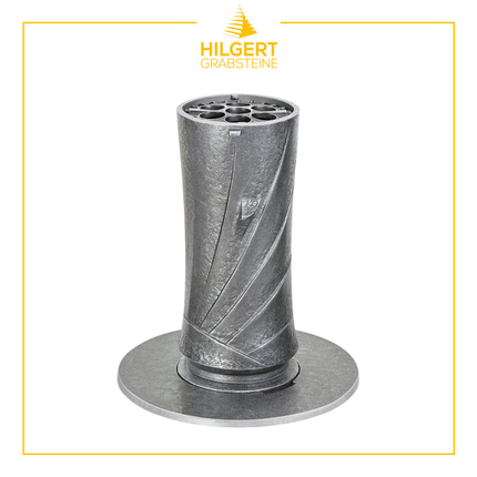 VA-ST-53136-alu | Grabvase | Hilgert Grabsteine