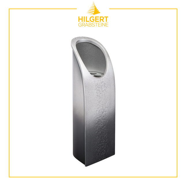 VA-ST-53142-alu-v | Grabvase | Hilgert Grabsteine
