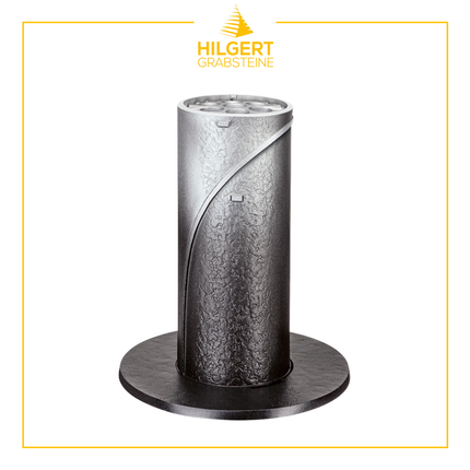 VA-ST-53151-alu-v | Grabvase | Hilgert Grabsteine