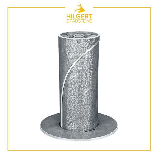 VA-ST-53151-alu | Grabvase | Hilgert Grabsteine