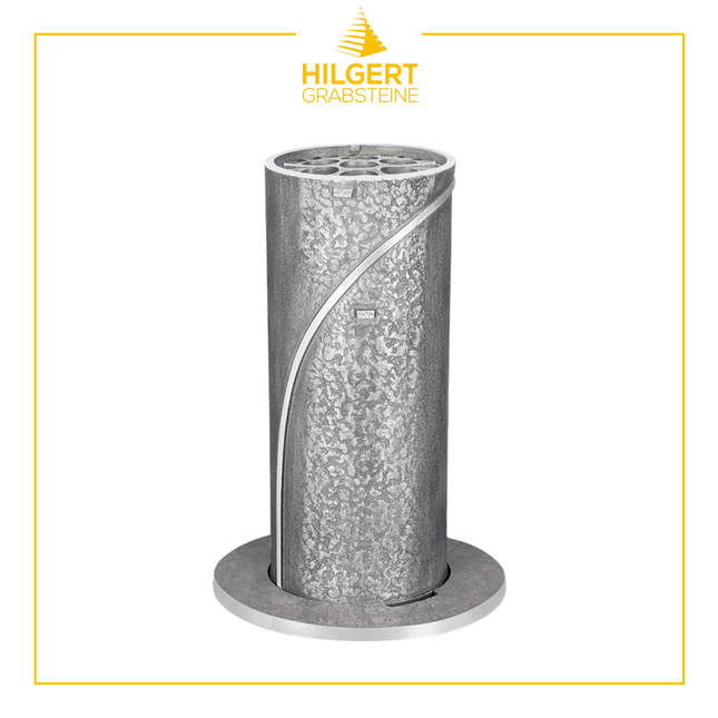 VA-ST-53224-alu | Grabvase | Hilgert Grabsteine