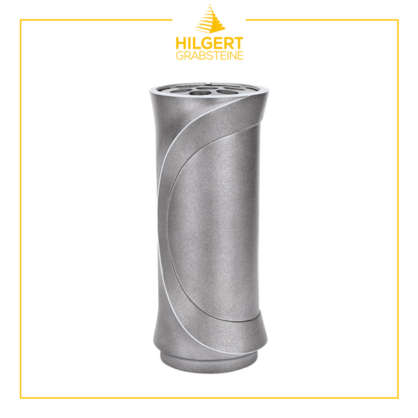 VA-ST-53305-alu-hg | Grabvase | Hilgert Grabsteine